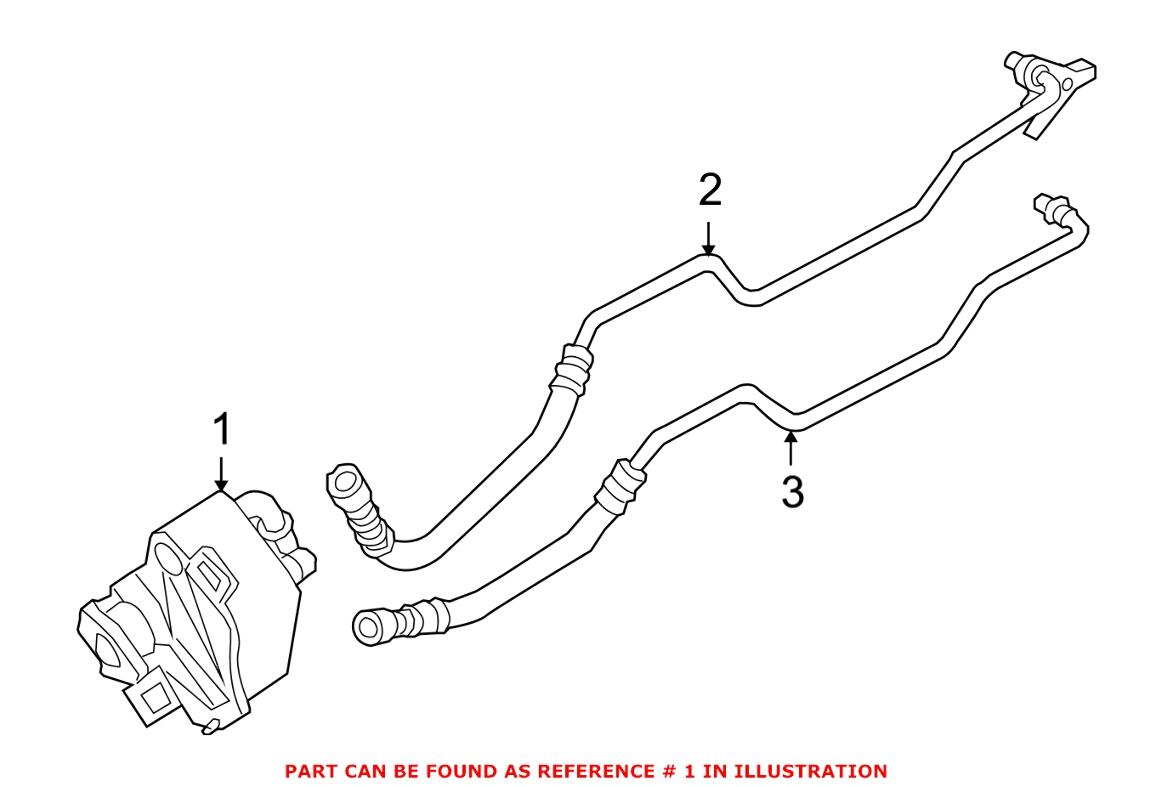 BMW Heat Exchanger 17217529499